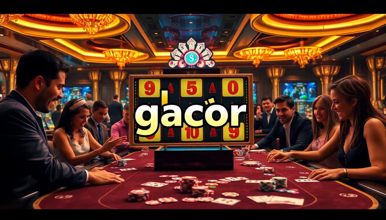 Experience slot gacor excitement with vibrant casino visuals and engaging gameplay.