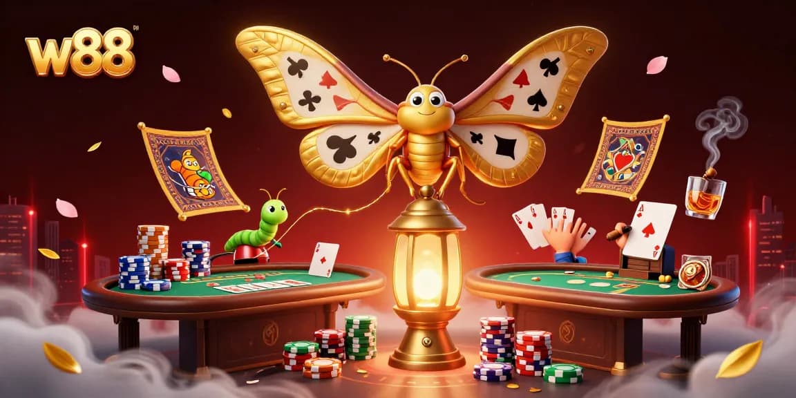 Cảm nhận không khí sôi động tại W88 với trò chơi casino đa dạng và hấp dẫn.