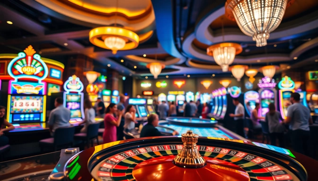 Togel389 menunjukkan pemain kasino yang antusias menang di meja roulette.