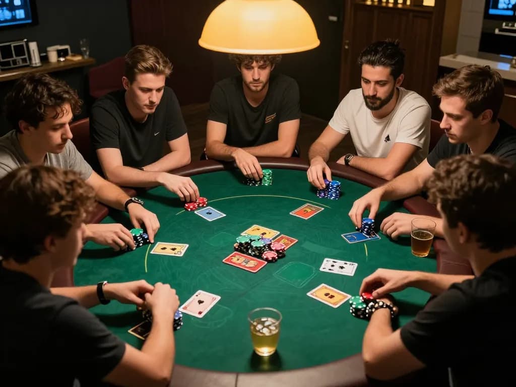 Join a lively poker game featuring Q88 strategies and techniques for improved gameplay.