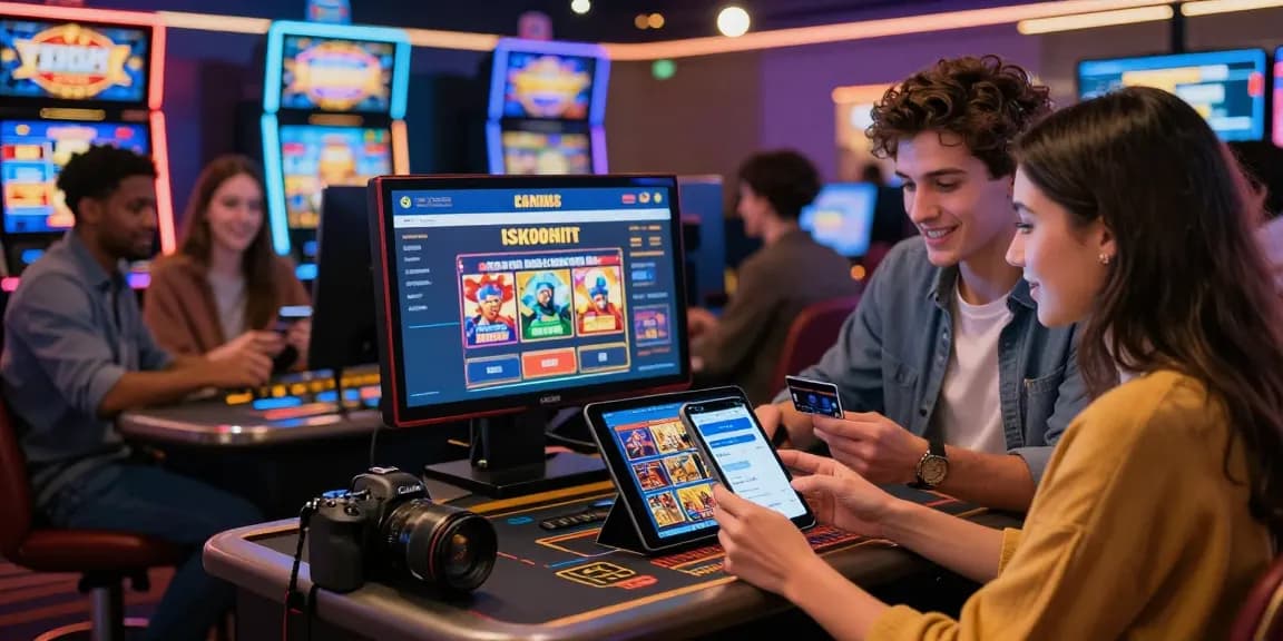 Players engaging with credit card options at online casinos, showcasing vibrant gaming experiences at https://brcs.co.uk/