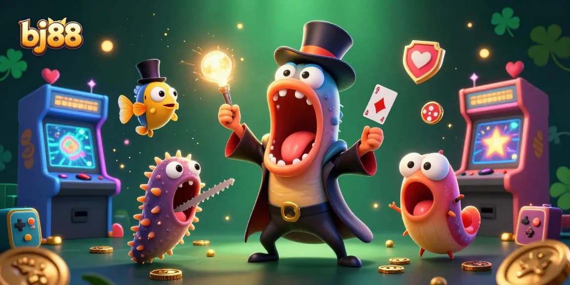 Engage with bj 88’s thrilling online casino scene featuring captivating creatures and vibrant games.