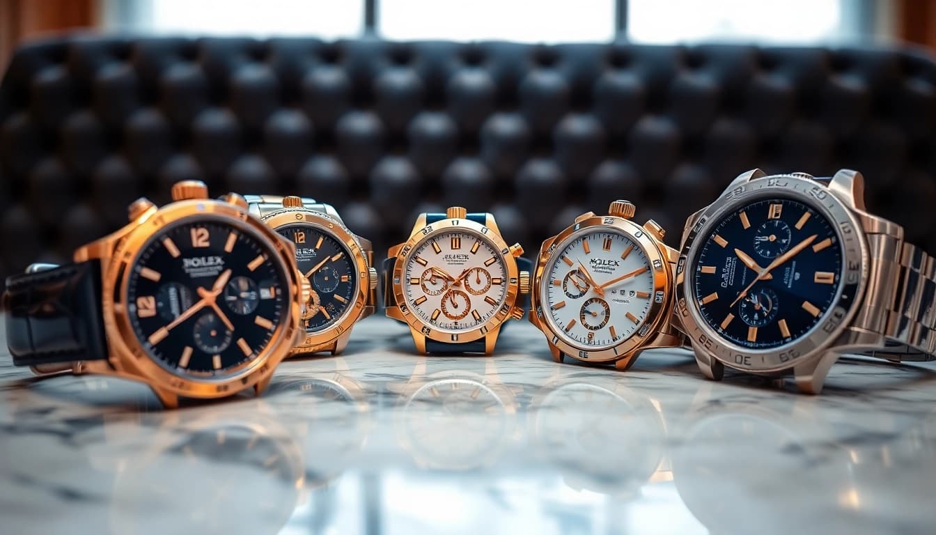Shop exquisite replica watches featuring intricate designs and luxurious finishes.
