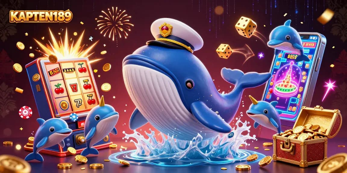 KAPTEN189 memberikan pengalaman bermain slot online yang tak tertandingi dengan berbagai simbol jackpot dan koin yang berkilau.