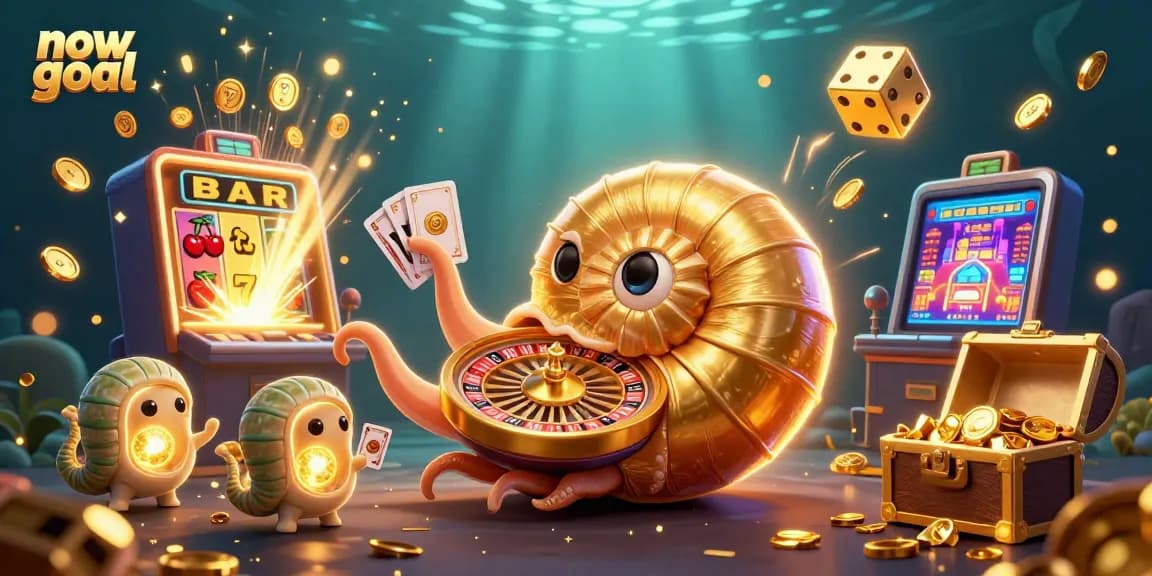 Engage with now goal through an immersive 3D scene showcasing betting excitement and casino elements.