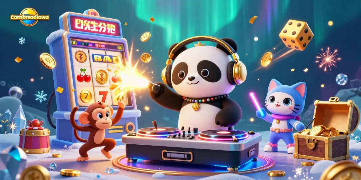 Experience thrilling wins at cornbreadiowa with vibrant 3D casino characters and jackpots displayed.