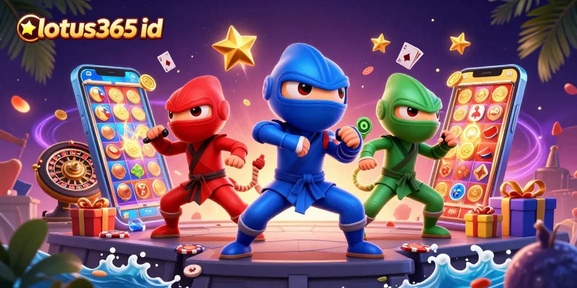 Try your luck with the lotus365 id as vibrant characters showcase casino excitement.