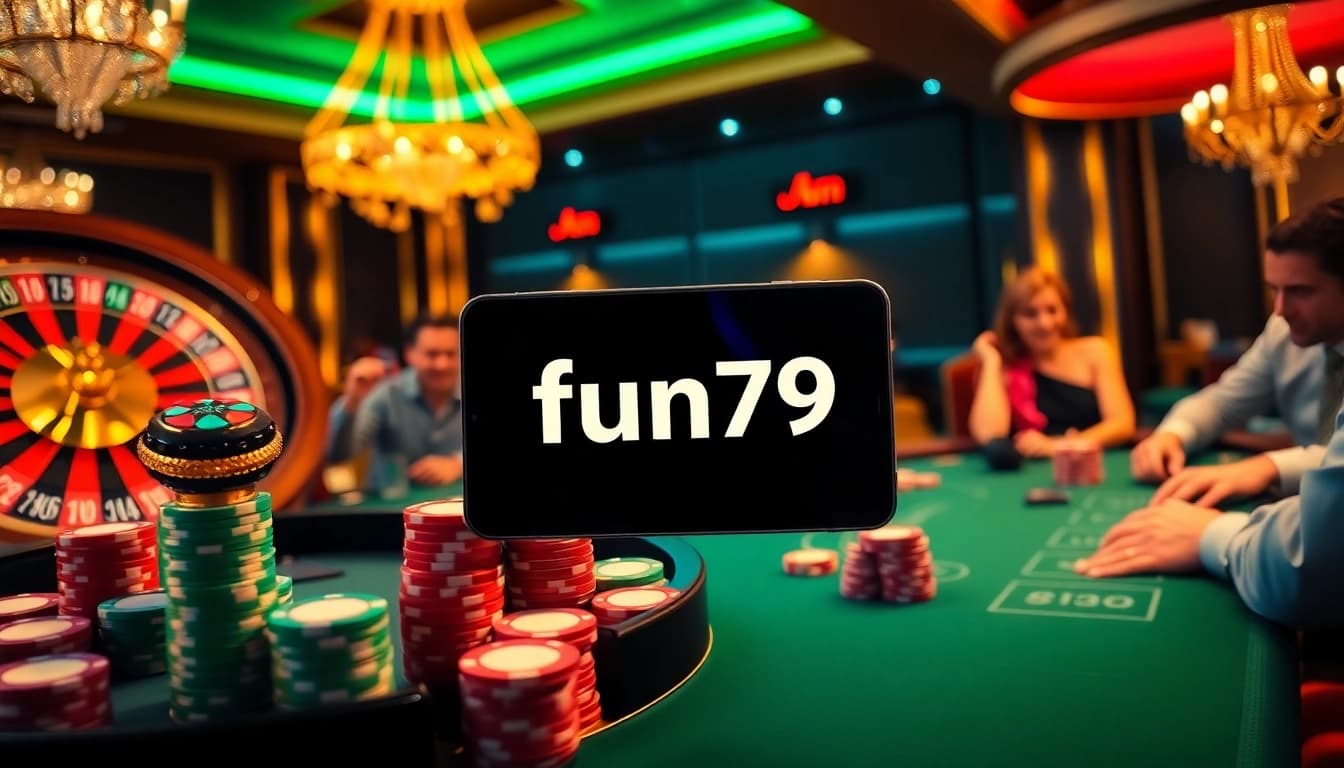 Experience the excitement of winning at FUN79's vibrant casino tables and thrilling games.