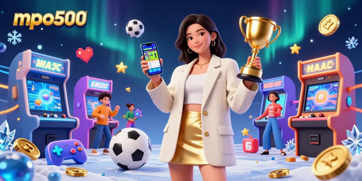 Experience mpo500 with a vibrant scene showcasing sports betting excitement and engaging gaming elements.