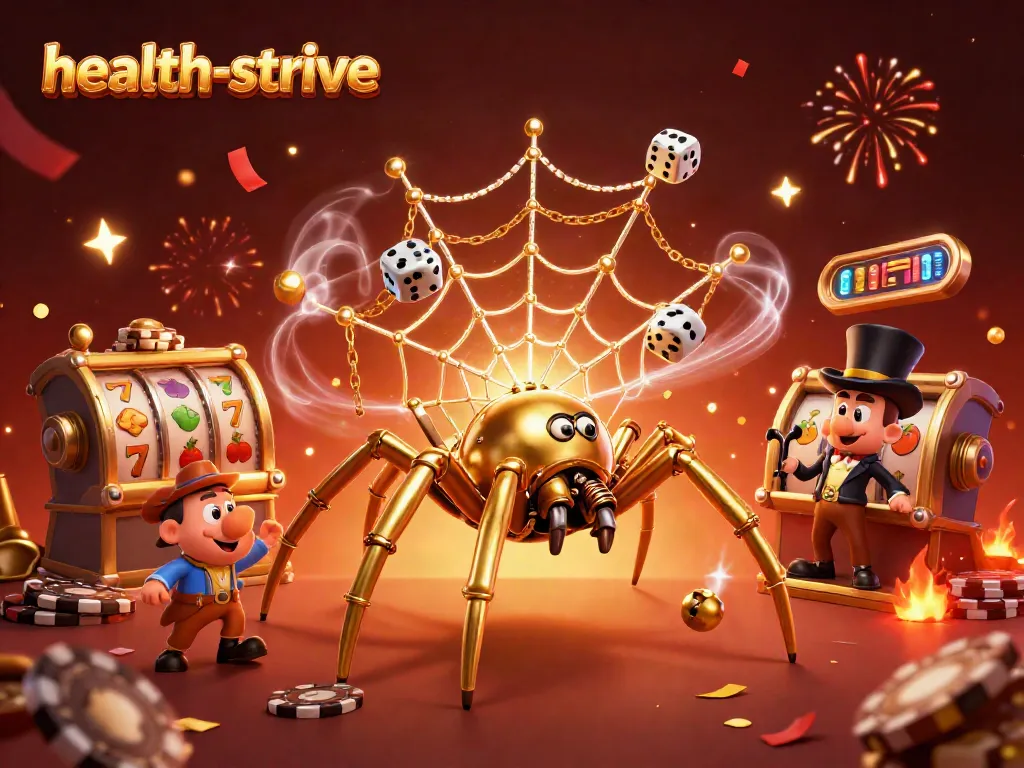 Gambarkan momen menegangkan di dunia perjudian dengan health-strive sebagai latar utama, penuhi suasana dengan elemen keberuntungan dan strategi yang menggoda.