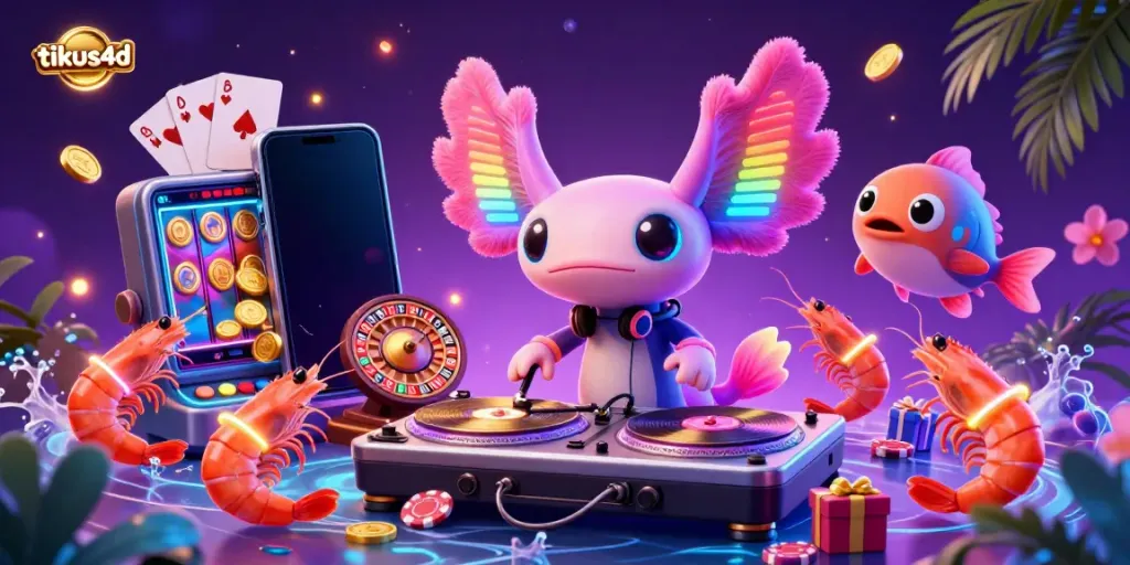 Engage in thrilling gaming with tikus4d while enjoying vibrant slot games and dynamic underwater DJ performances.