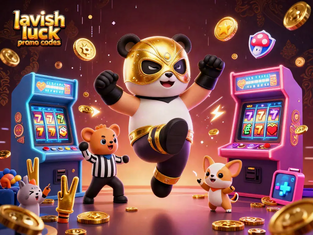 Engage with Lavish Luck promo codes to kickstart your casino journey featuring vibrant 3D characters.