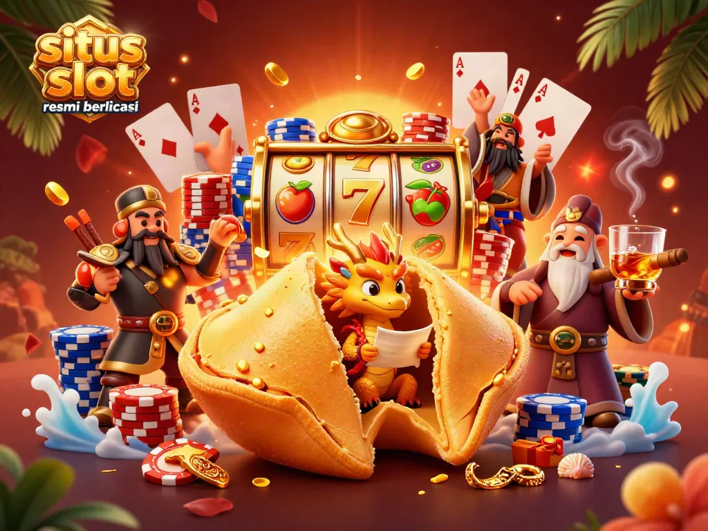 Engage with situs slot resmi berlicensi's dynamic world of gaming featuring iconic elements of slots.