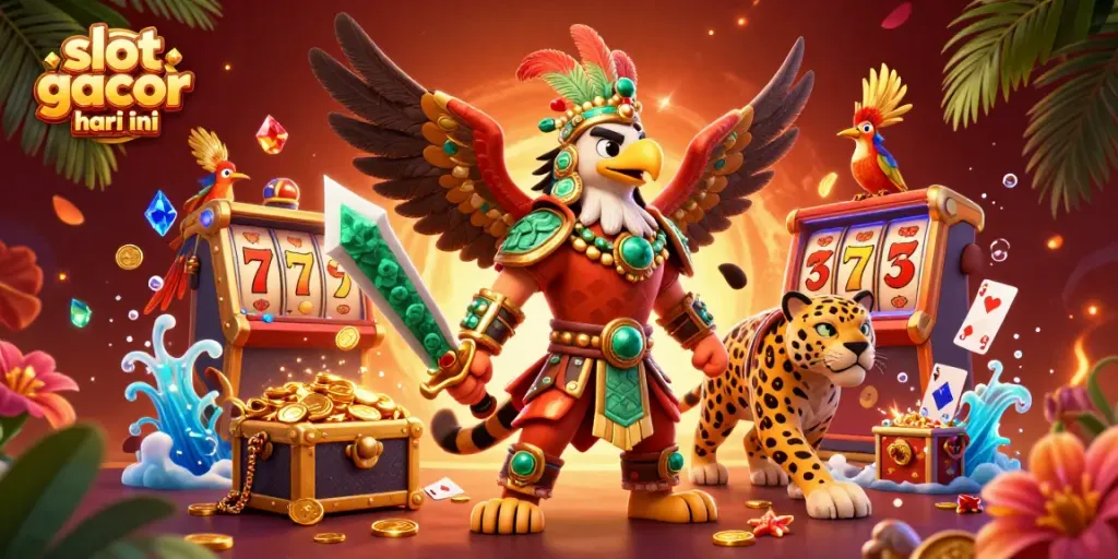 Slot gacor hari ini menciptakan suasana kasino dengan pejuang Aztec dan permainan yang mengasyikkan.