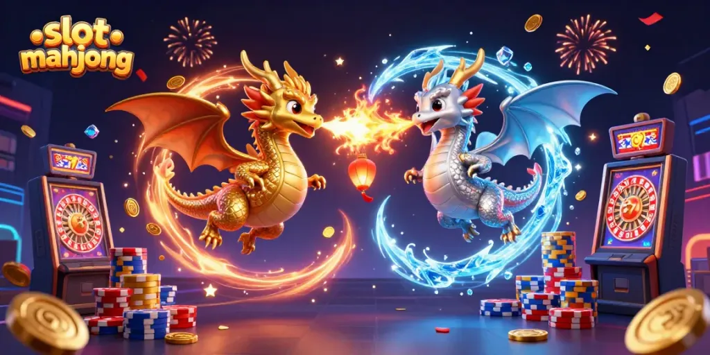 Menangkan di slot mahjong dengan simbol keberuntungan dan naga 3D yang dinamis.