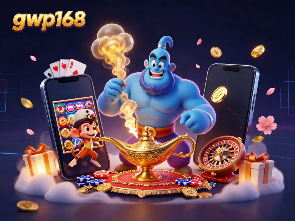 Pemain menikmati pengalaman kasino online di gwp168 dengan permainan slot yang menarik dan keseruan permainan langsung.