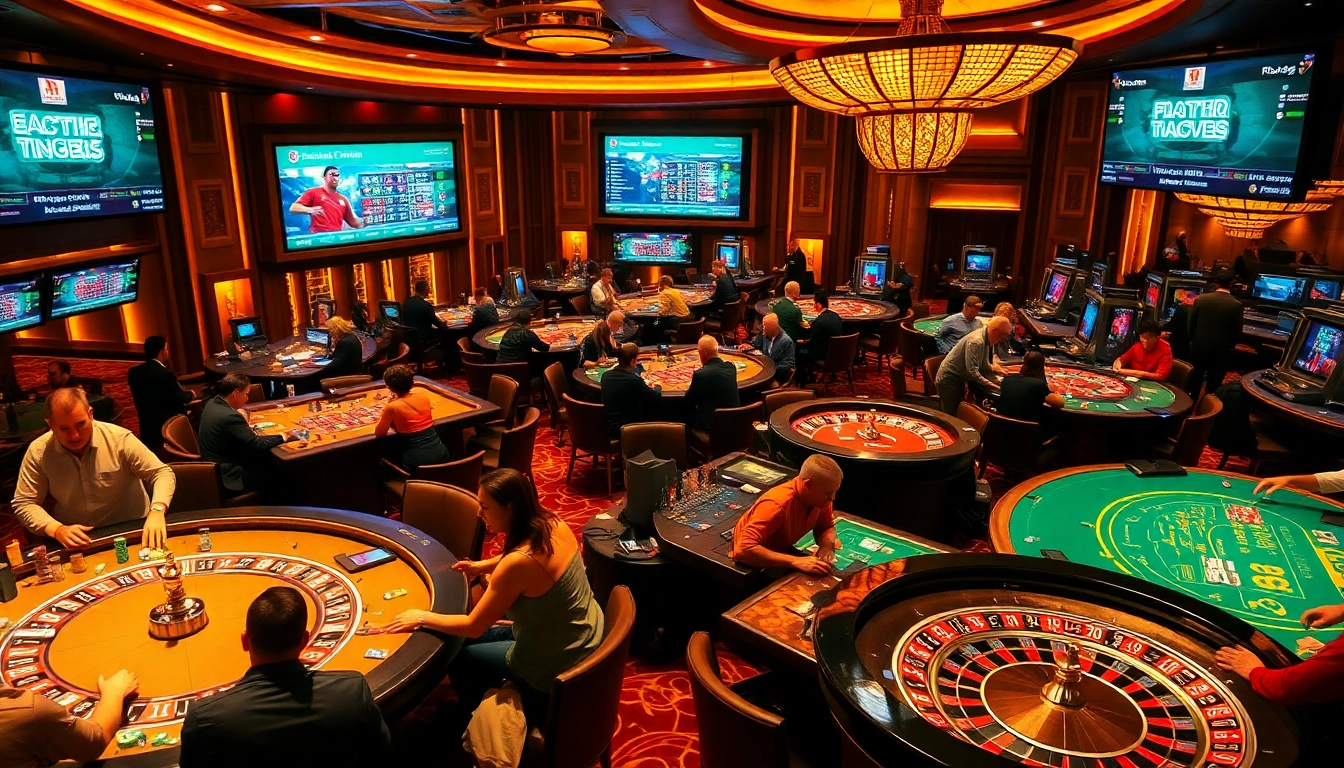 Experience thrilling poker sessions and vibrant roulette in a luxury casino showcasing result china.