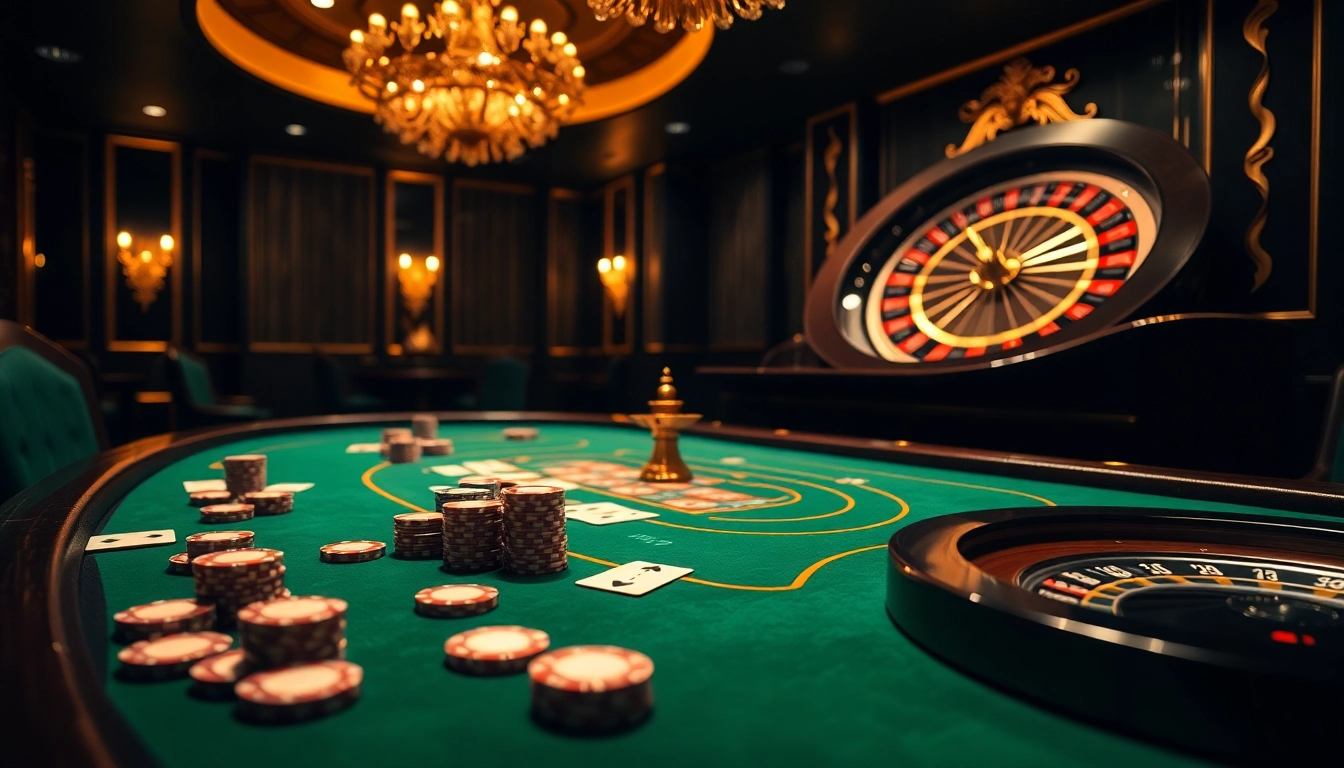 Engage in a high-stakes poker game at a luxurious casino with DH88-themed decor.