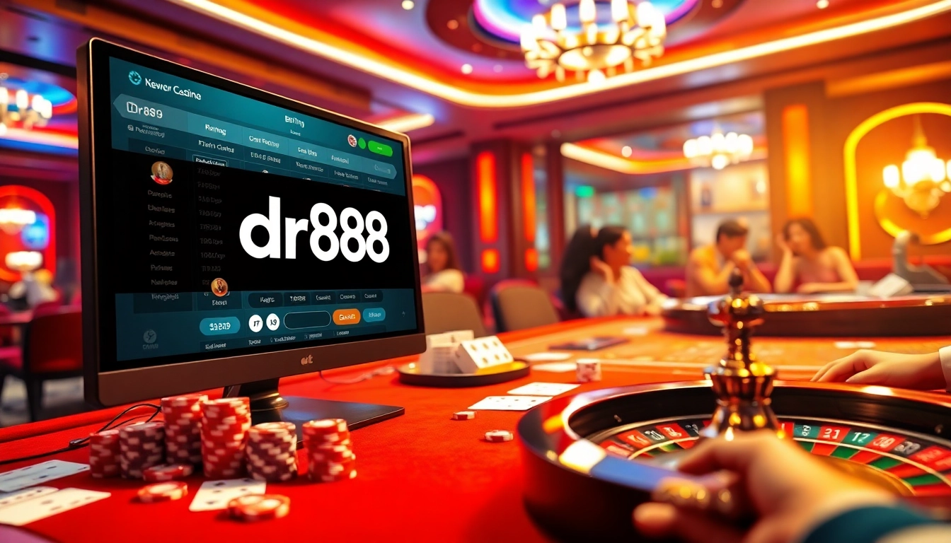 Experience the thrill of online gambling at dr88 with exciting casino games and betting action.