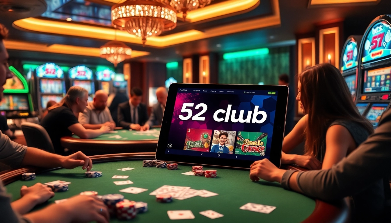 Experience the thrill of winning at b52club with dynamic casino games and engaging players.