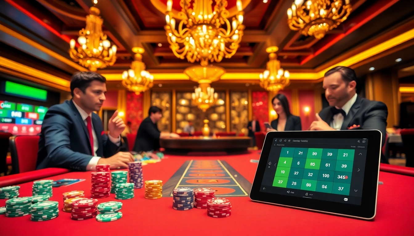 Engage in thrilling gameplay at https://mm88.directory/ with vibrant gaming tables and luxurious casino atmosphere.